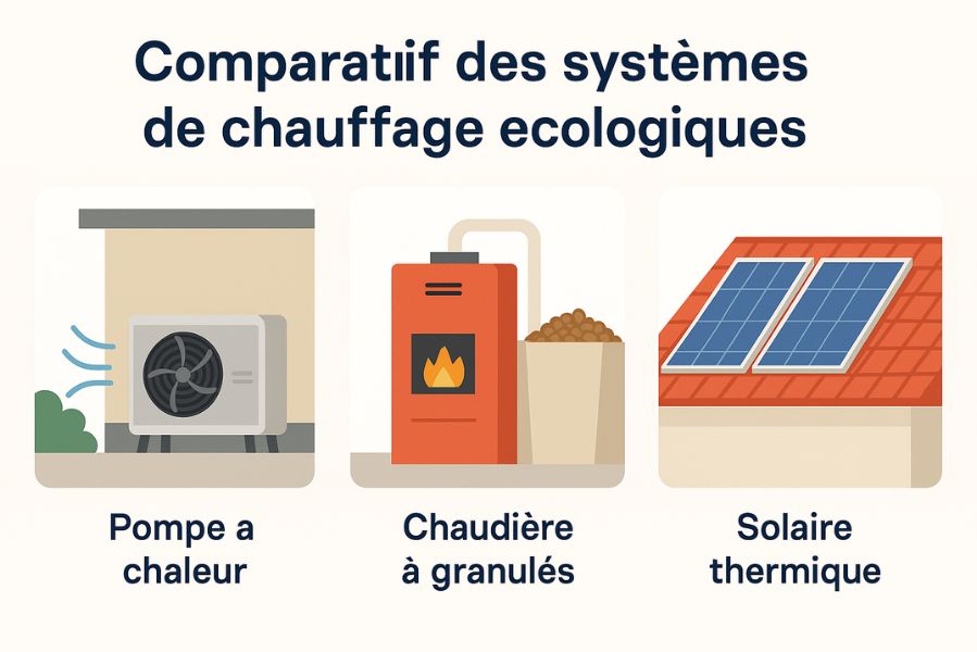 differents systemes de chauffage